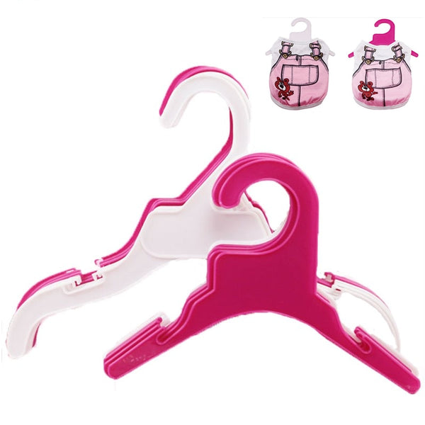 5pcs/Dog/Cat Plastic Hanger Set Solid Non-slip