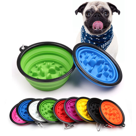 Animal Portable Slow Feeder Bowl