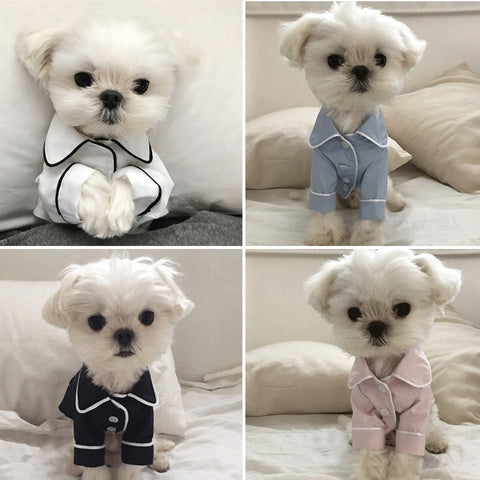 Luxury Designer Pajamas for Small Medium Dogs