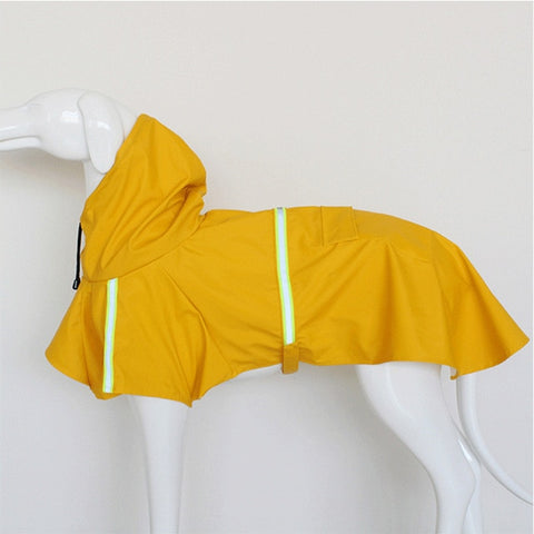 S-5XL Dog Reflective Rain Coat Waterproof Jacket