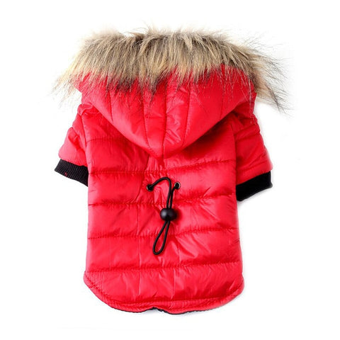 Dog Fashion Winter Warm Fur Hoodie