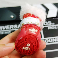 Snow Boots Shoes For Pets Dogs New 4pcs/lot Snow Anti-Skidding Small Animals Cat Puppy Boots Foot Wear  Accessories Supplies