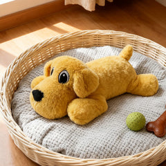 Interactive Soothing Plush Toy for Pets: Double-Layered, Tear-Resistant, Washable, Sound-Making Chew Companion Toy, Suitable for All Dogs and Cats