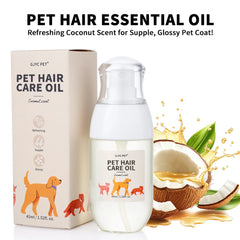 GJYC PET Premium Pet Hair Essential Oil Spray Deep Nourishment Radiant Shine Effortless Detangling For Dogs Cats