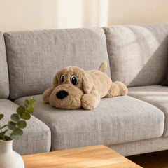 Interactive Soothing Plush Toy for Pets: Double-Layered, Tear-Resistant, Washable, Sound-Making Chew Companion Toy, Suitable for All Dogs and Cats