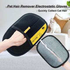 Premium Electrostatic Gloves for Pet Hair Removal, Cats & Dogs Suit, Breathable Design, 2025 Latest Model