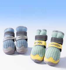 Premium Shoes for Dogs Breathable Wear-resistant and Anti-slip Dog Shoes Adjustable and Soft Dog Accessories Pet Products