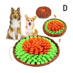NewPet Snuffle Mat For Dogs, Interactive Feed Game For Boredom, Encourages Natural Foraging Skills For Cats Dogs Bowl Travel Use