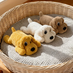 Interactive Soothing Plush Toy for Pets: Double-Layered, Tear-Resistant, Washable, Sound-Making Chew Companion Toy, Suitable for All Dogs and Cats