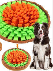 Pet Snuffle Mat for Dogs, Interactive Feed Game for Boredom, Encourages Natural Foraging Skills for Cats Dogs Bowl Travel Use
