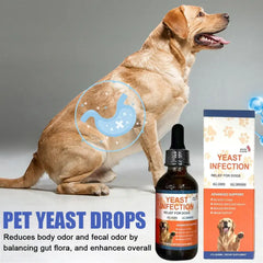60ML Dog Pet Drops Gentle Care Supplement To Maintain Healthy Coat and Skin for Dogs PET CARE