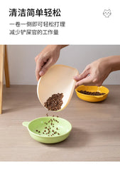 Pet meal mats are leak proof waterproof anti slip dirty and easy to cleanThey are rubber mats for cat and dog bowls and utensils