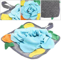 Pet Sniffing Mat for Dog Rabbit Hamster Slow Feeding Training Pad for Enhance Intellect and Create Enjoyment Fun Toys for Rabbit