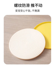 Pet meal mats are leak proof waterproof anti slip dirty and easy to cleanThey are rubber mats for cat and dog bowls and utensils