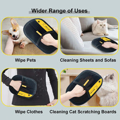 Premium Electrostatic Gloves for Pet Hair Removal, Cats & Dogs Suit, Breathable Design, 2025 Latest Model