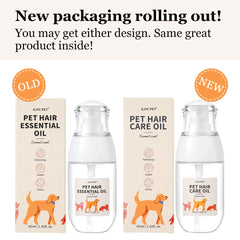 GJYC PET Premium Pet Hair Essential Oil Spray Deep Nourishment Radiant Shine Effortless Detangling For Dogs Cats