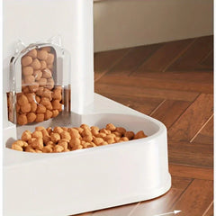 Large Capacity Pet Automatic Feeders and Water Dispensers, Suitable for Cats and Dogs