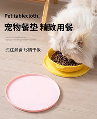 Pet meal mats are leak proof waterproof anti slip dirty and easy to cleanThey are rubber mats for cat and dog bowls and utensils