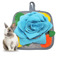 Pet Sniffing Mat for Dog Rabbit Hamster Slow Feeding Training Pad for Enhance Intellect and Create Enjoyment Fun Toys for Rabbit