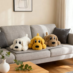 Interactive Soothing Plush Toy for Pets: Double-Layered, Tear-Resistant, Washable, Sound-Making Chew Companion Toy, Suitable for All Dogs and Cats