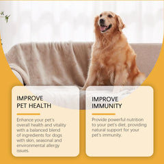 Dog Health Support Drops Anti-Allergy Relieves Discomfort Balanced Formula Supports Immunity Enhances Vitality Pet Supplement
