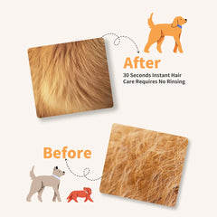 GJYC PET Premium Pet Hair Essential Oil Spray Deep Nourishment Radiant Shine Effortless Detangling For Dogs Cats