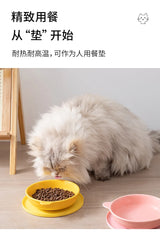 Pet meal mats are leak proof waterproof anti slip dirty and easy to cleanThey are rubber mats for cat and dog bowls and utensils