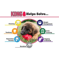 New Classic Kong Dog Stuffable Treat-Filling Capabilities Chew Toy Erratic Bounce Durable Fetch Toy