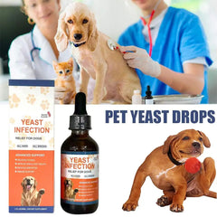 60ML Dog Pet Drops Gentle Care Supplement To Maintain Healthy Coat and Skin for Dogs PET CARE
