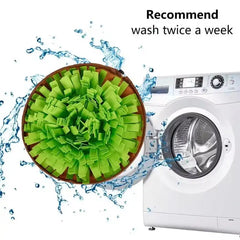 NewPet Snuffle Mat For Dogs, Interactive Feed Game For Boredom, Encourages Natural Foraging Skills For Cats Dogs Bowl Travel Use