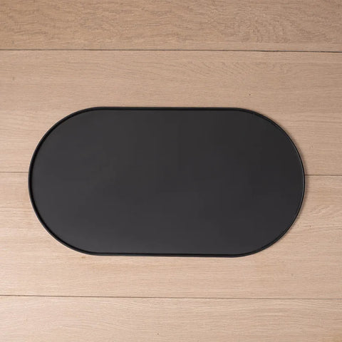 Multi-Functional Pet Feeding Mat Suitable for Cats and Dogs,Easy to Clean Durable Surface for Wet/Dry with Non-Slip Raised Edges