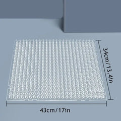 Pet with Prickle Training Mat Spikes Anti Digging Climbing Deterrent Pad for Cats Dogs Adjustable Indoor Outdoor Duty Protector