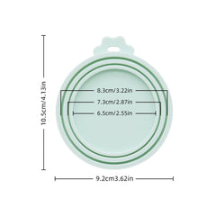 1 Reusable Silicone Pet Can Lid Bpa Free, Suitable For Most Sized Dog And Cat Cans - Keeps Food Fresh Prevents Bacterial Odors