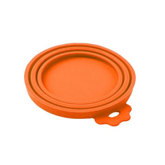 Cat/Dog Portable Silicone Canned Lid Cover Fresh-keeping Lids