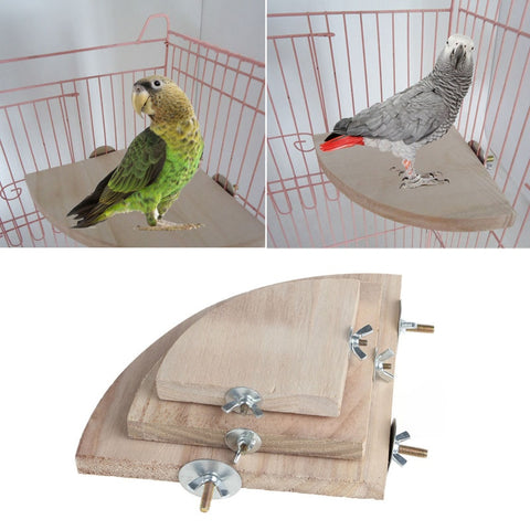 Bird/ Parrot Wood Platform Stand 3 sizes