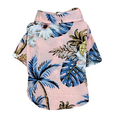 Dog Floral Fashion Beach Shirt