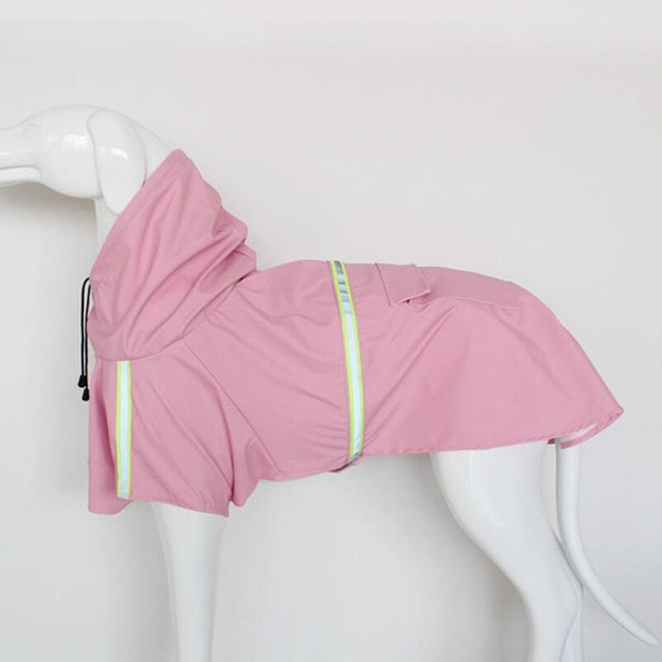 S-5XL Dog Reflective Rain Coat Waterproof Jacket