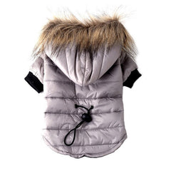 Dog Fashion Winter Warm Fur Hoodie