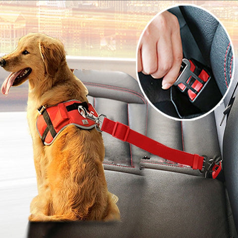 Comfy Dog /Cat Adjustable Car Safety Belt