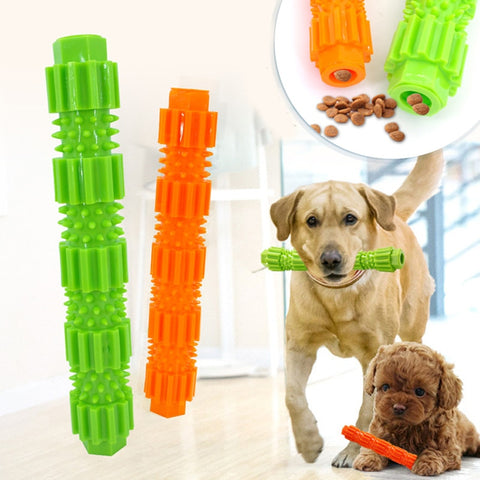 Soft Chew Dog Toy Rubber  Teeth Cleaning Toy