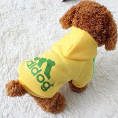 Designer Adidog Colorful Hoodies For Dogs